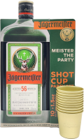 Jagermeister - Herbal Liqueur With Shot Cups 0