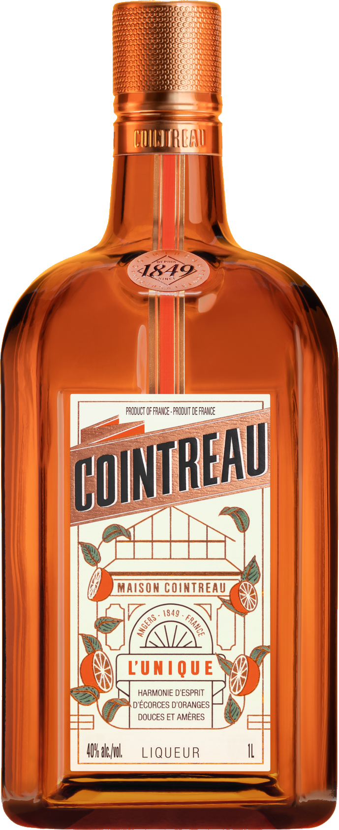 Cointreau Orange Liqueur Lit