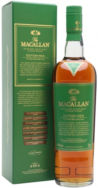 Macallan Edition No 4 Single Malt Scotch Bottlebuys