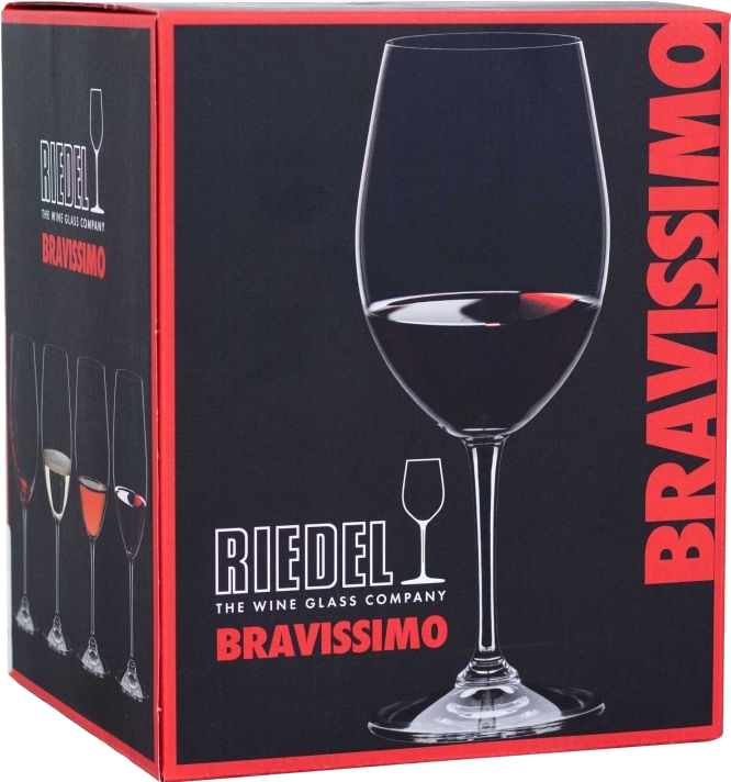 Riedel Bravissimo Red Wine Glass 4-Pack 12 oz