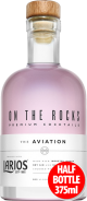 On the Rocks Larios Gin Aviation 375ml