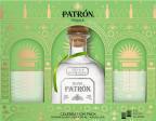 Patron - Silver Tequila w/2 Rocks Glasses