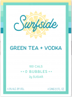 Surfside&nbsp;Green Tea Vodka 4-Pack 12 oz