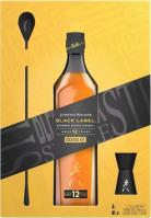 Johnnie Walker - 12 Year Black Label Gift Set With 2 Glasses 0