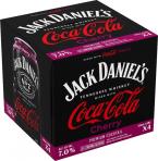 Jack Daniel's - Tennessee Whiskey & Cherry Coke 4-Pack Cans 355ml 0