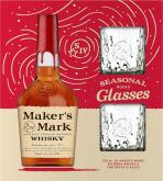 Maker's Mark Bourbon Gift Set with 2 Glasses