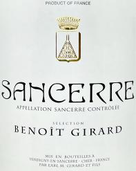Benoit Girard Sancerre