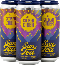 Citizen Cider Sun Tea Iced Tea Cider 16 oz