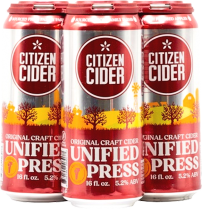 Citizen Cider Unified Press Apple Cider 4-Pack Cans 16 oz