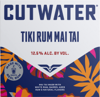 Cutwater Tiki Rum Mai Tai 4-Pack Cans 12 oz