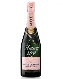 Engraved&nbsp;Moet Rose Imperial