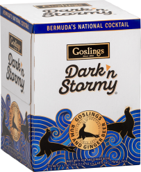 Goslings&nbsp;Dark & Stormy Premade Cocktail 4-Pack 355ml