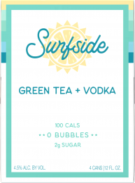 Surfside Green Tea Vodka 4-Pack 12 oz