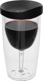 Traveling Tumbler Black Lid ,