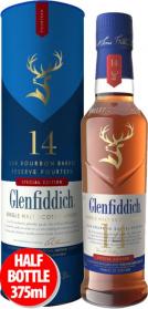 Glenfiddich&nbsp;14 Year Bourbon Barrel Single Malt 375ml