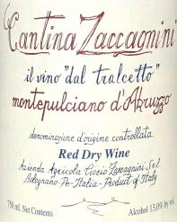 Zaccagnini Montepulciano 3 L