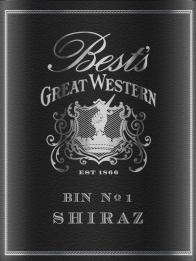 Best's Great Western Bin 1 Shiraz 2015