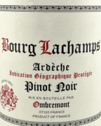 Bourg Lachamps - Ardeche Pinot Noir 0