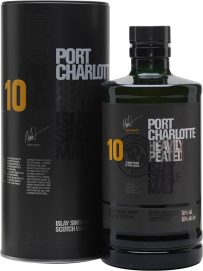 Bruichladdich Port Charlotte 10 Year Single Malt Scotch
