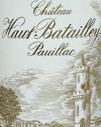 Ch Haute Batailley - Pauillac Grand Cru Classe 2019