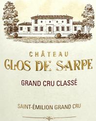 Chateau Clos de Sarpe Saint-Emilion Grand Crue Classe 2019
