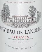 Chateau de Landiras - Graves Rouge 2018