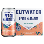 Cutwater Peach Margarita 4-Pack Cans 12 oz