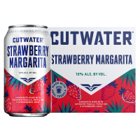 Cutwater Strawberry Margarita 4-Pack Cans 12 oz