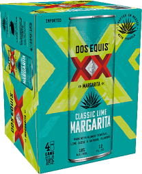 Dos Equis Classic Lime Margarita 4-Pack 12 oz