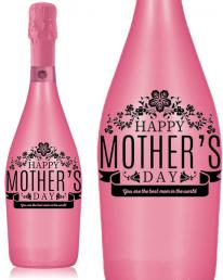Engraved Pink Sparkling Extra Dry
