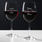 Engraved Single Wine Glass 23 OZ.