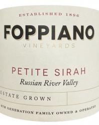 Foppiano Vineyards Russian River Valley Petite Sirah 2021