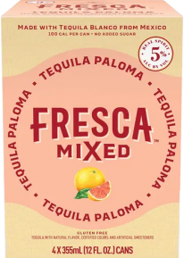 Fresca Tequila Paloma 4-Pack Cans 12 oz