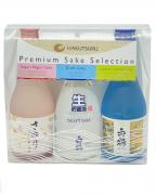 Hakutsuru - Sake Premium 3 Pak featuring Sayuri Nigori, Draft Sake and Superior Junmai Ginjo 300ml 0