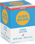 High Noon - Grapefruit Vodka Seltzer 4-pack Cans 12 oz