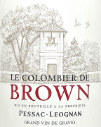 Le Colombier de Brown Pessac-Leognan Rouge 2018