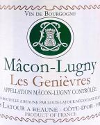 Louis Latour - Mâcon-Lugny Les Genièvres 0