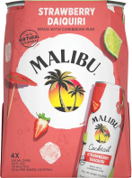 Malibu - Strawberry Daiquiri Cocktail 4-Pack Cans 355ml