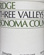 Ridge Vineyards - Three Valleys Red 2021