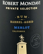 Robert Mondavi - Private Selection Rum Barrel Aged Merlot 375ml 0